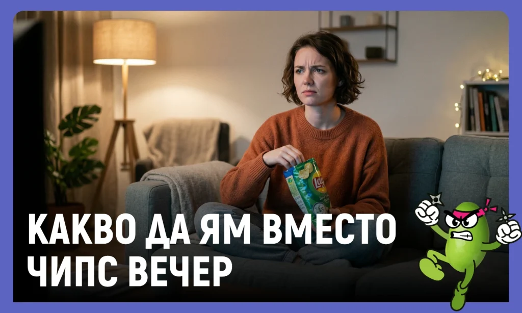 какво да ям вместо чипс вечер