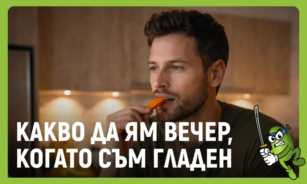 какво да ям вечер когато съм гладен