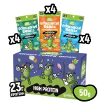 Протеинов снакс от печено едамаме Микс – Pocket Ninja Бокс (12 x 50г) - Image 2